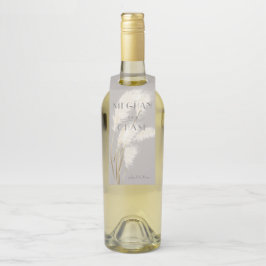 パンパスグラス ボトルネックタグ