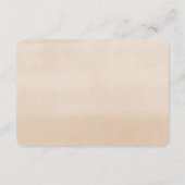 パンパスグラスboho bohemianディスプレイシャワーインサート エンクロージャーカード (裏面)