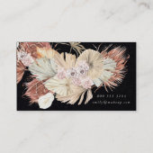 パンパススタイリストプロフェッショナルブラックオニックスプレミアム 名刺 (裏面)