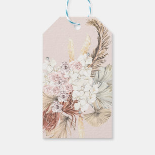 パンパスドライグラス企業のフローラ ギフトタグ