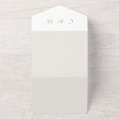 パンパスドライフラワーノーパーズ結婚ズ オールインワン招待状 (外側)