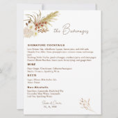 パンパスドリンクメニューテンプレート シーズンカード (正面)