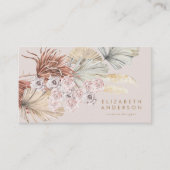 パンパスフローリストグラスフローラトロピカルジャングル 名刺 (正面)