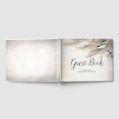 パンパスペインのスグラスと緑結婚園 ゲストブック (全面)