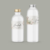 パンパスユーカリプタスエレガント脚本 ペットボトルラベル