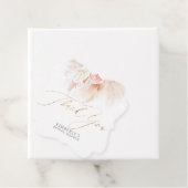 パンパス草とピンクの花　ありがとう フェイバータグ (インサイチュ)