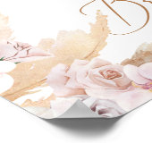 パンパス草のウェルカムサイン ポスター (角)