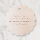 パンパス草の花束 ボーホー エキゾチック サンクス フェイバータグ (裏面)