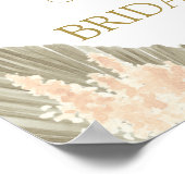 パンパス グラス ウェルカム サイン  ブライズシャワー (角)