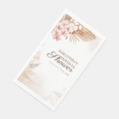 パンパス グラス テラコッタ ボーホー チック ブライダル シャワー (コーナー)