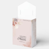 パンパス グラス フローラル チック ブライズ シャワー フェイバーボックス (オープン)