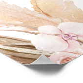 パンパス グラス ブライダル シャワー フォト プロップ ポスター (角)