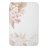 パンパス グラス ブライダル シャワー フラワー ボタニカル バスマット (正面縦)