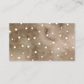 パンパス グラス 秋の ブライダル シャワー レシピ リクエストカード エンクロージャーカード (裏面)