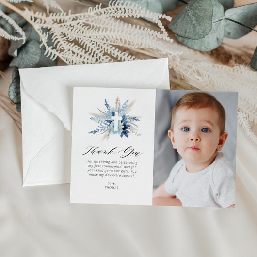 パンパス 初領聖体 フォト 感謝カード 招待状