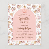 パンパバラ予算卒業パーティーの招待状 チラシ (正面)