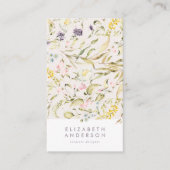 パンパモダンス春ワイルドフラワーズフローラクリーム株式会社 名刺 (正面)