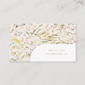 パンパモダンス春ワイルドフラワーズフローラ 名刺 (裏面)