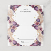 パンパモダンス&パープルフィギュス美しいフレーム プレイスカード (外部開封)