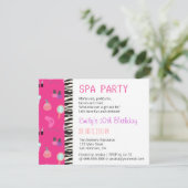 パンパリングスパパーティー、女の子用 招待状 (スタンド正面)