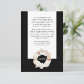 パンパリースオニックスブラックプレミアムモノグラムエレガント エンクロージャーカード (スタンド正面)