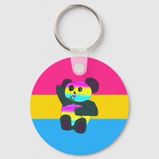 パンパンダのキーチェーン キーホルダー (正面)