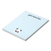 パンパーソナライズされたダメモ帳 ノートパッド (回転)