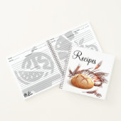 パンパーソナライズされたレシピ ノートブック (内部)