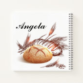 パンパーソナライズされたレシピ ノートブック (裏面)