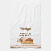 パンパーソナライズされた好き キッチンタオル (縦)