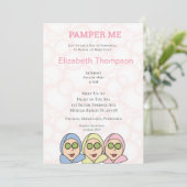 パンパーミースパブライダルシャワー招待 招待状 (スタンド正面)