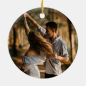 パンパ素朴スの初めてのクリスマスさん|ミセス・フォト・Ce セラミックオーナメント (裏面)