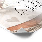 パンパ素朴スの草がオーバーレイへようこそ結婚 ポスター (角)