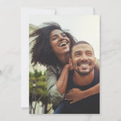 パンパ素朴スグラス婚約パーティ 招待状 (裏面)