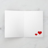 パンピザのユーモアが効いたバレンタインカード カード (内部)