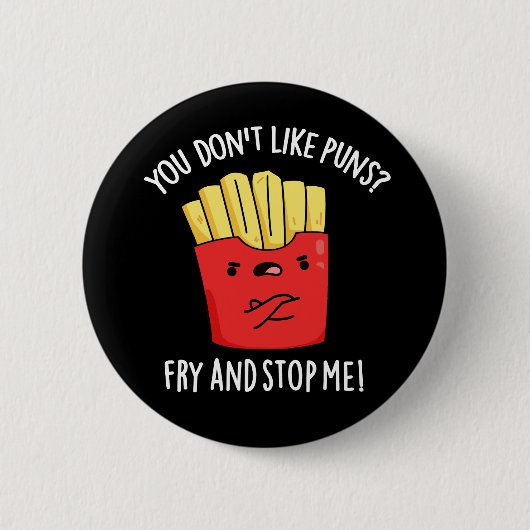 パンフライと私のダークストップバグが好きじゃない 缶バッジ (正面)