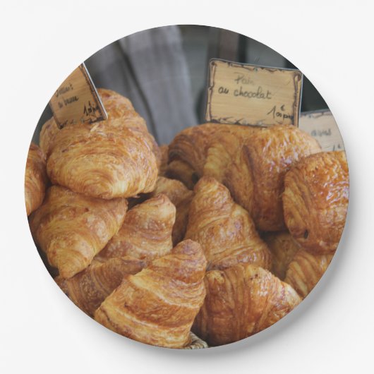 パンフランスのバイプロヴァンスプロヴァンス ペーパープレート (正面)