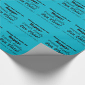 パンフルートで幸せ ラッピングペーパー (角)