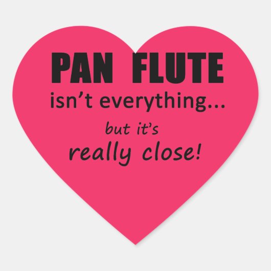 パンフルートは全てではないハートシール ハートシール (正面)