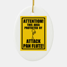 パンフルートを攻撃