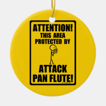 パンフルートを攻撃