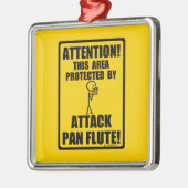 パンフルートを攻撃 メタルオーナメント (左)