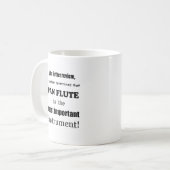 パンフルート最重要楽器 コーヒーマグカップ (正面左)