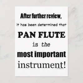パンフルート最重要楽器 ポストカード