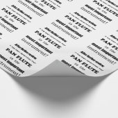 パンフルート最重要楽器 ラッピングペーパー (角)