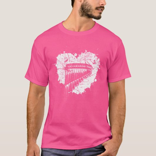 パンフルート楽器パンフルート Tシャツ (正面)