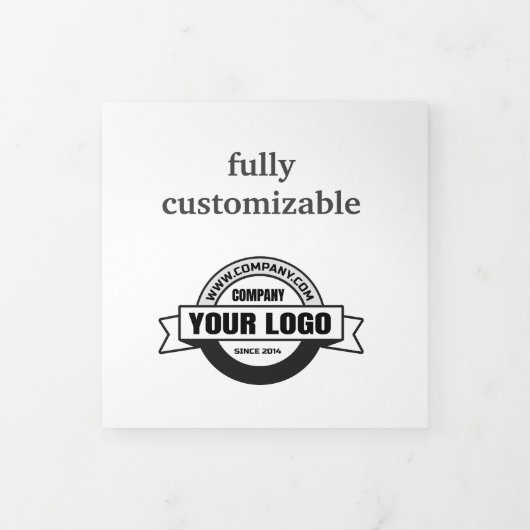 パンフレットのバズマーケティング 三つ折りクリスマスカード (カバー)