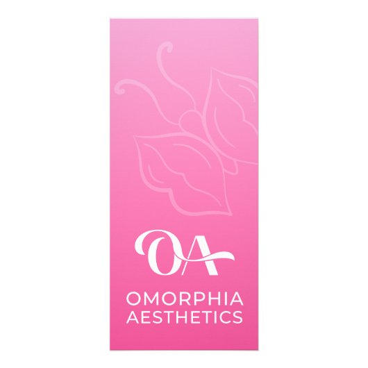 パンフレット（サービスメニュー） ラックカード (正面)