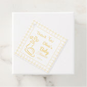 パンフローラ花瓶手引き中性赤ちゃんシャワー フェイバータグ (インサイチュ)