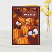 パンプおもしろいキンパッカスタムチ カード (黄色い花)